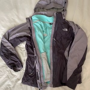 North face Tri-climate hooded jacket